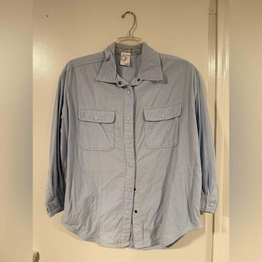 Offline by Aerie Corduroy Button Down Shacket